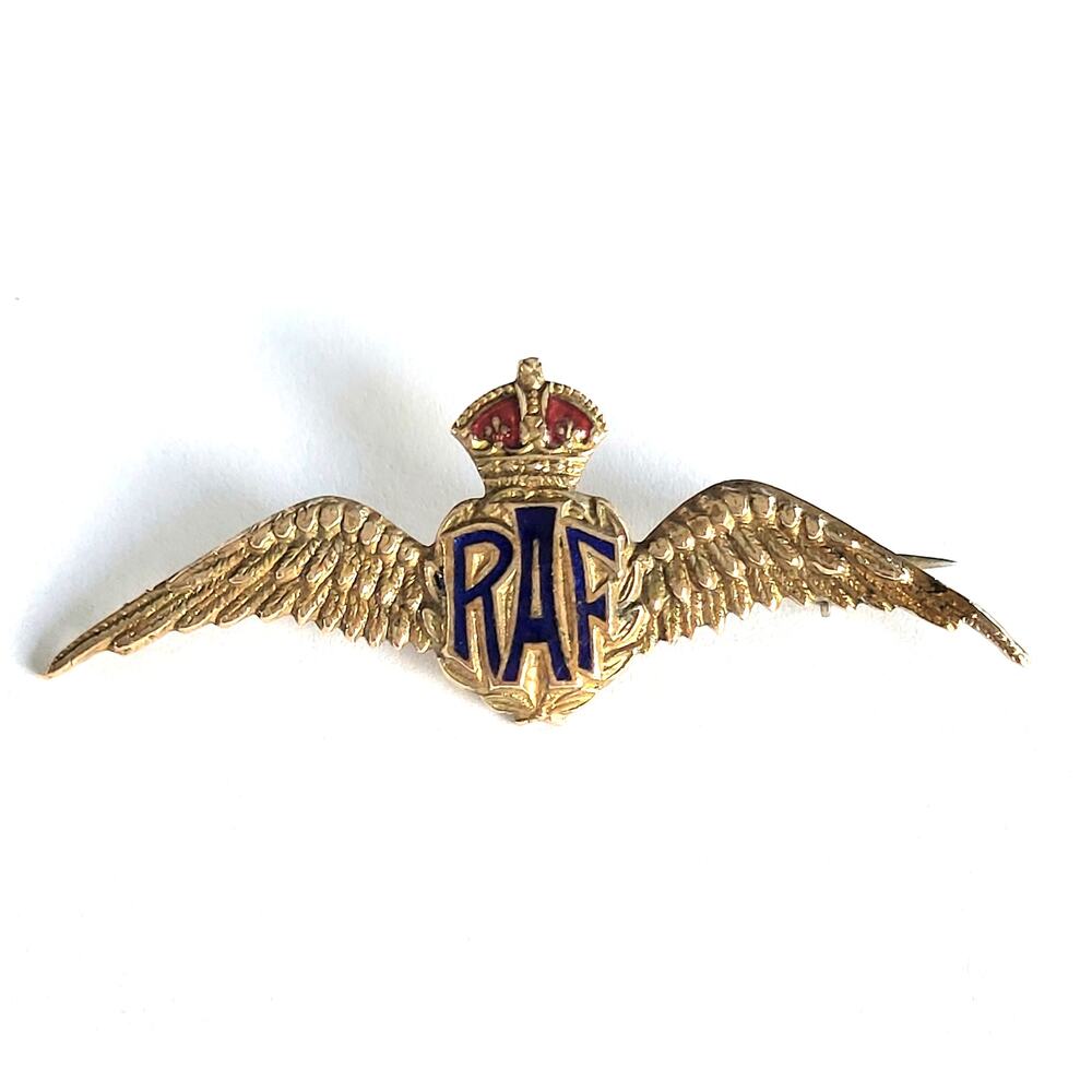 Vintage WWII RAF Sweetheart Brooch